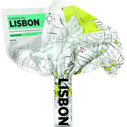 Beispiel: Crumbled City Map für Lissabon