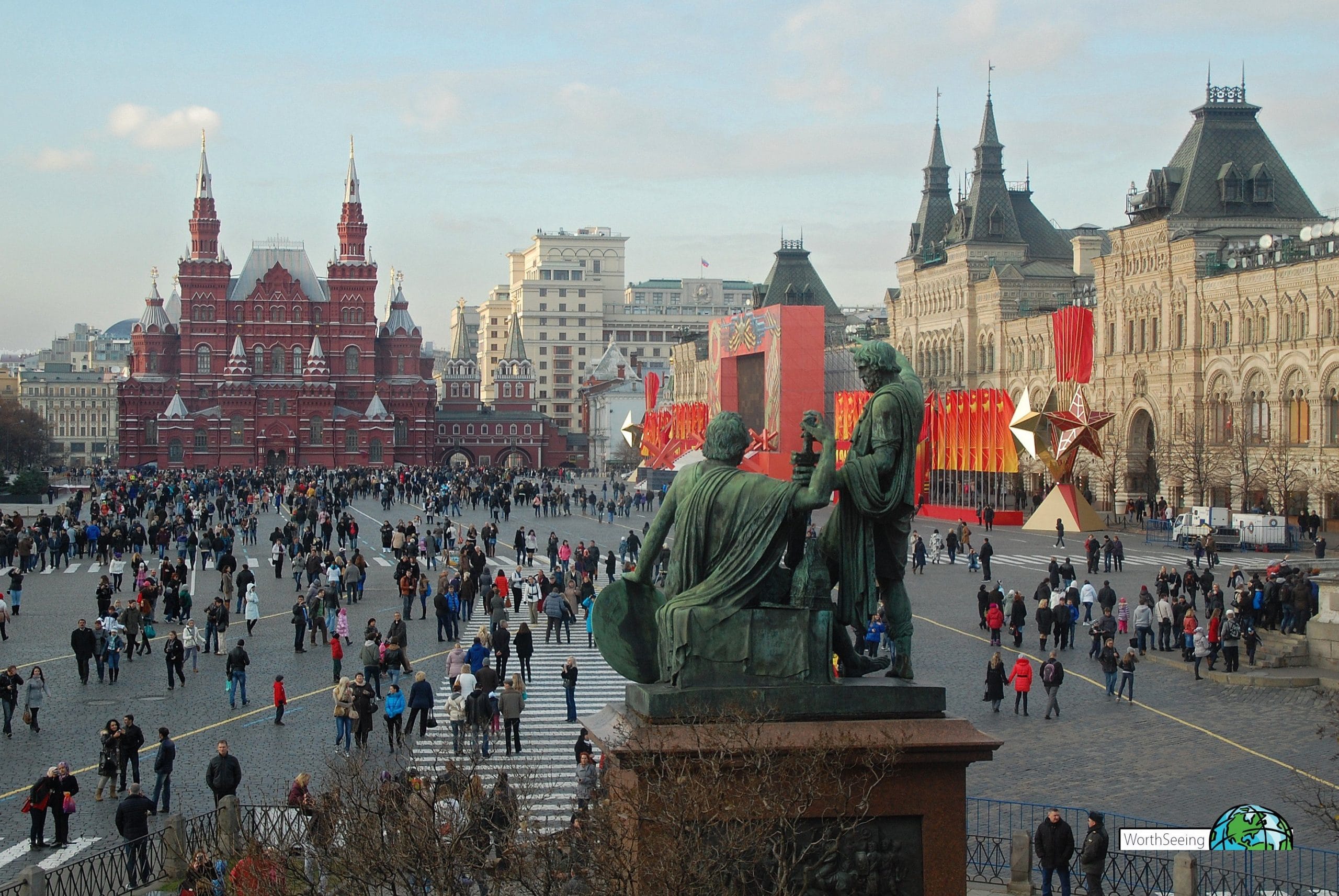 Roter Platz in Moskau / Russland