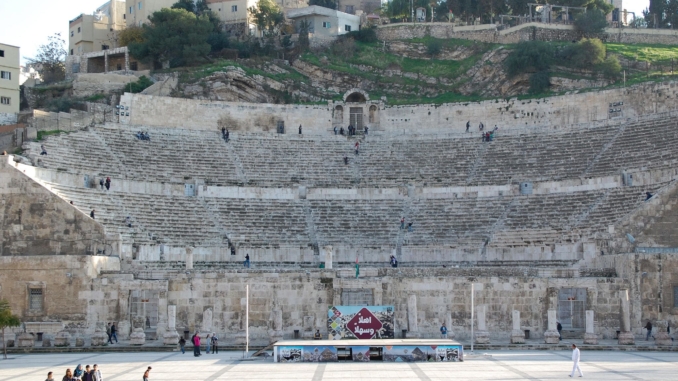 Amphitheater in Amman Jordanien