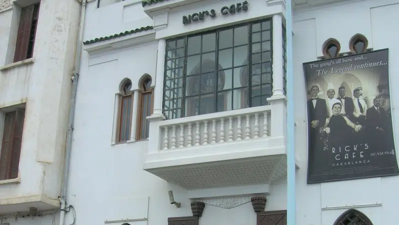Außenansicht von Rick's Cafe in Casablanca