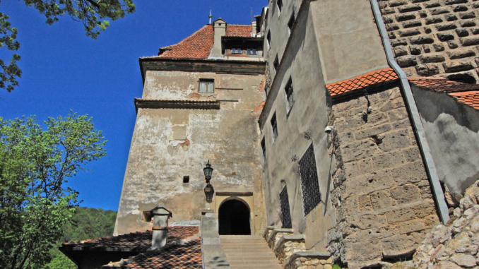 Eingang Schloss Bran