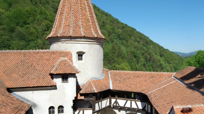 Zinnen von Schloss Bran