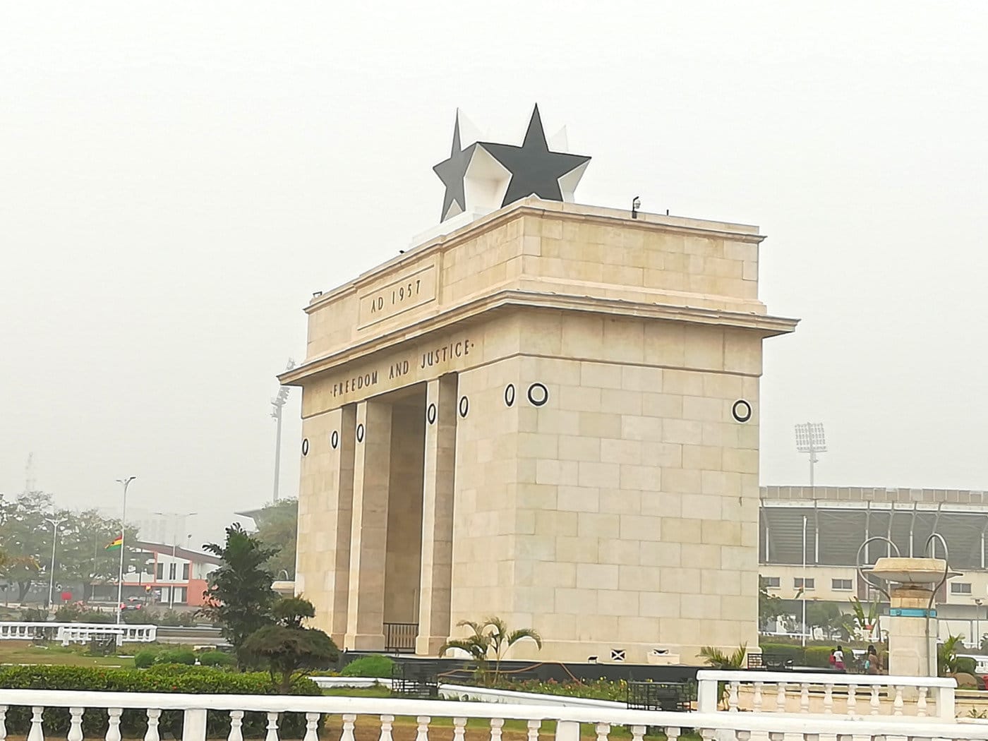 Independence-Arch in Accra Ghana