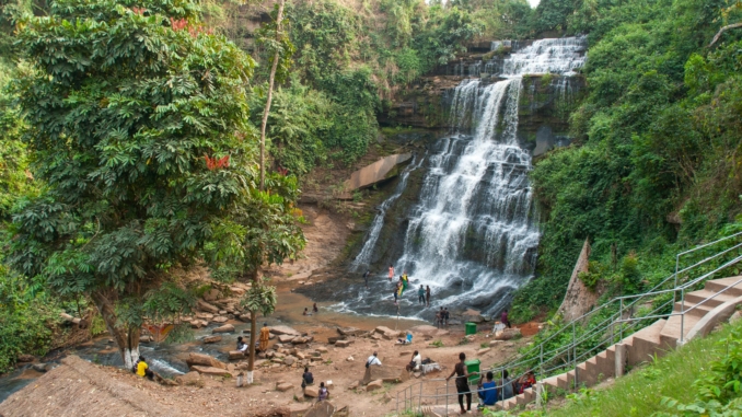 Kintampo Wasserfall Ghana