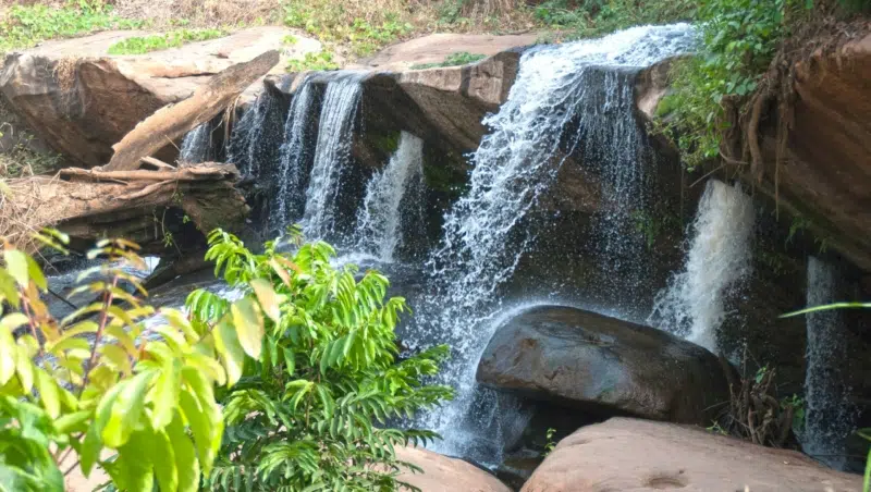 Stufe 1 des Kintampo Wasserfalls
