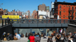 Aussichtspunkt High Line Park in New York