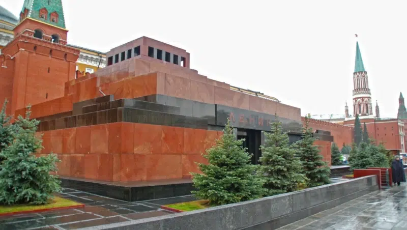 Lenin Mausoleum in Moskau / Roter Platz