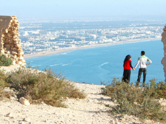 Ausblick von der Kasbah in Agadir
