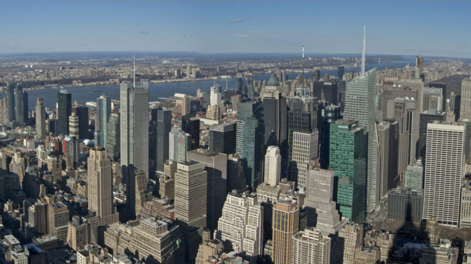 Aussicht Manhattan vom Empire State Building