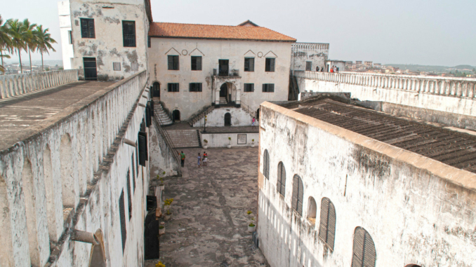 Innenhof Elmina Castle Ghana