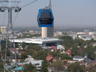 Seilbahn Kök-Töbe in Almaty