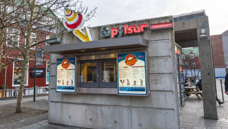 Imbissbude in Reykjavik