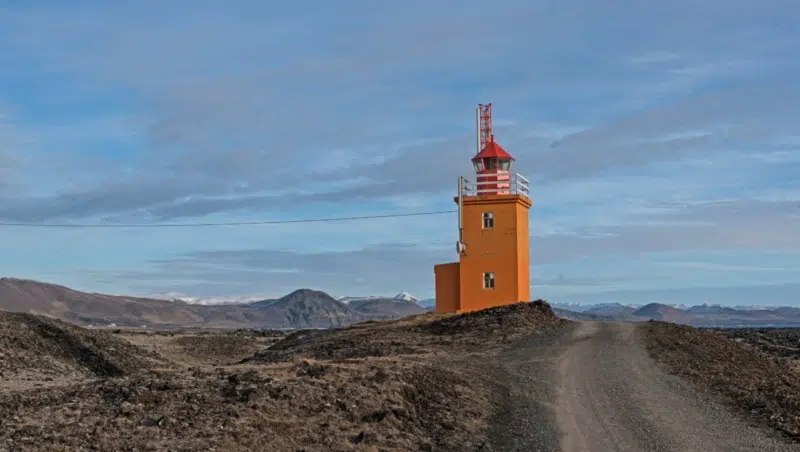 Reykjanes Hópsnesviti Leuchtturm