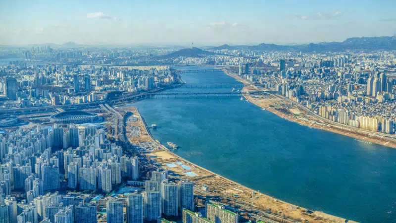 Seoul - Blick vom Lotte-World-Tower - Südekorea