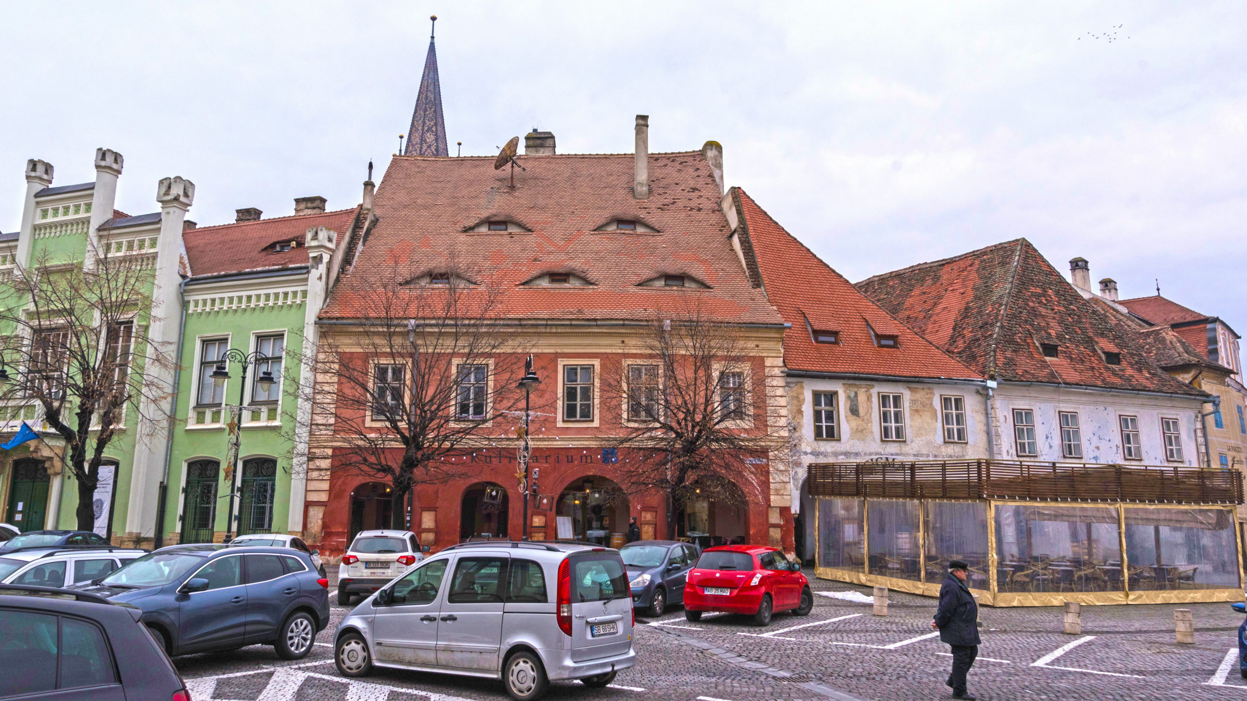 Sibiu (Hermannstadt), Rumänien, Siebenbürgen. Die Altstadt Stock