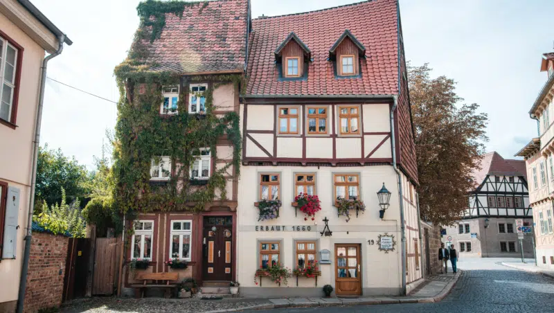Quedlinburg Fachwerkhäuser Altstadt