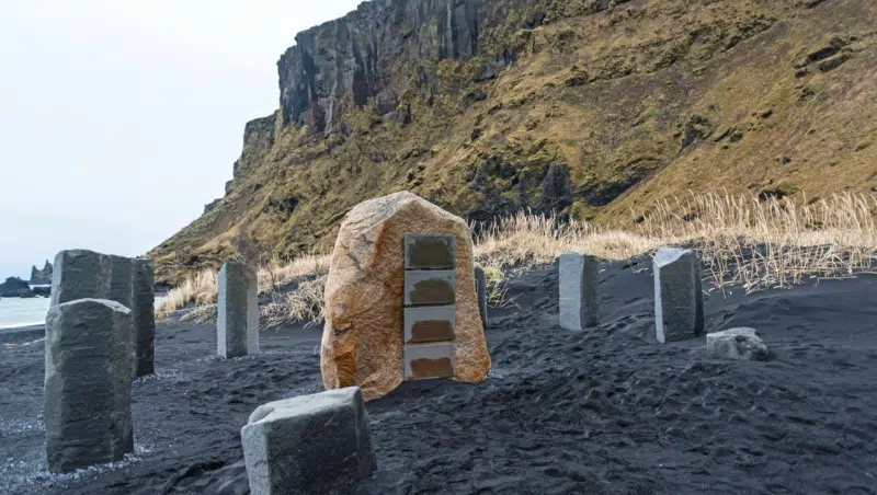 Gedenkstein Islandfischerei Vik
