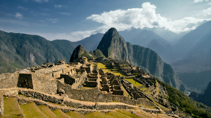 Panoramas von Machu Piccu Onlinetour