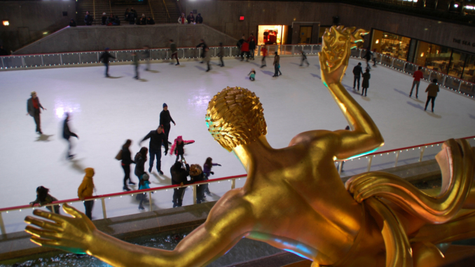 Promotheus Statue am Rockefeller Center