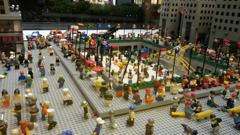 Lego-Nachbau Rockefeller Center
