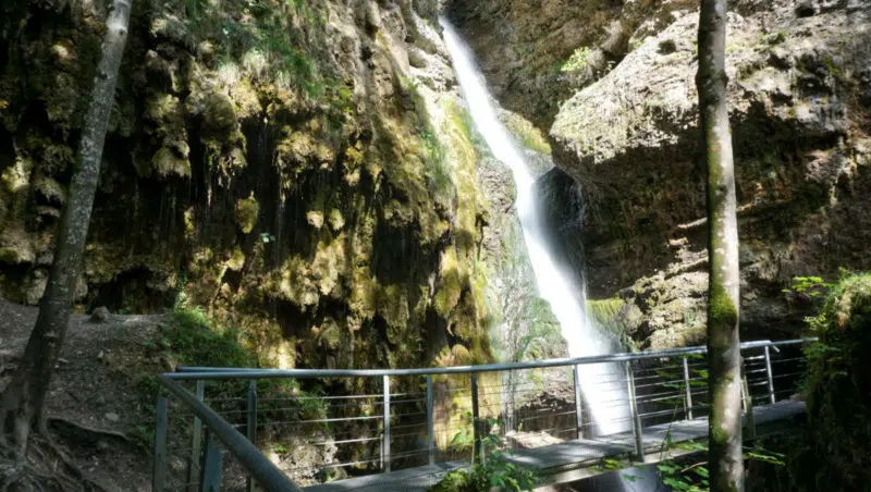 Hinanger Wasserfall in Deutschland