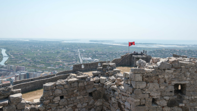 Blick von Festung Lezha