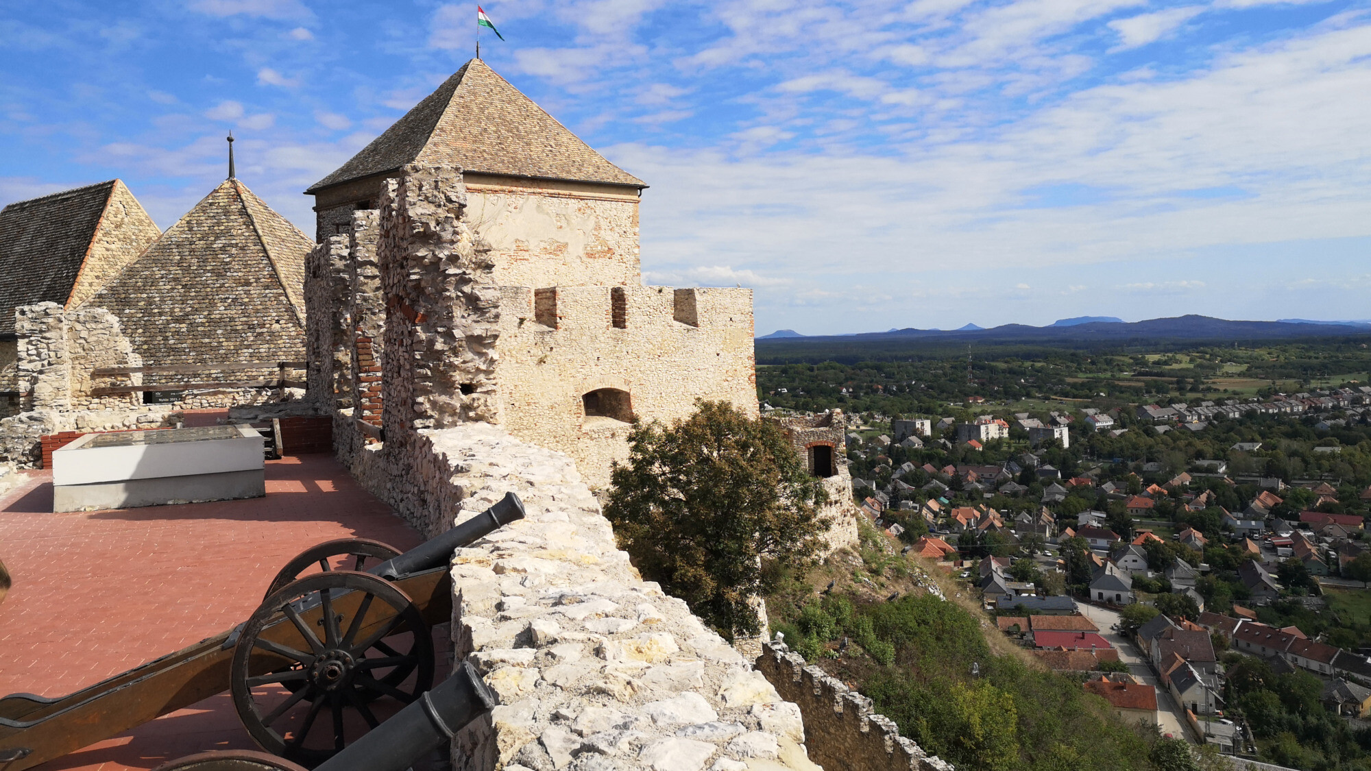 Aussicht Burg Sümeg