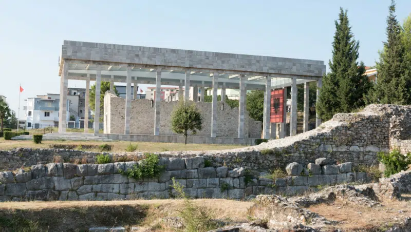 Skanderbeg-Gedenkstätte in Lezha / Albanien