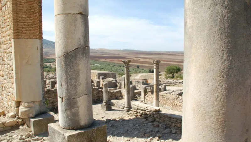 Blick über Volubilis