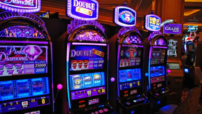 "Einarmige Banditen" (Slotmachines) in Las Vegas