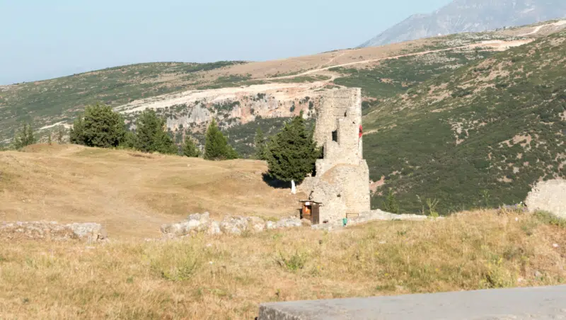 Überreste Burg Kanina
