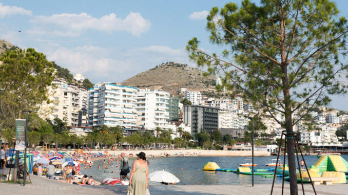 Stadtstrand von Saranda