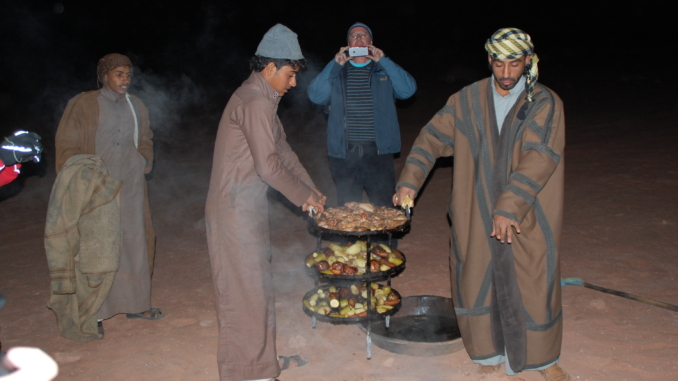 Traditionelles Bedouinenssen