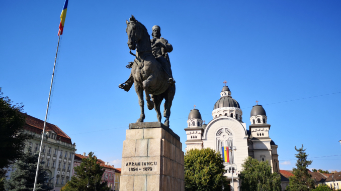 Statue von Avram Iancu
