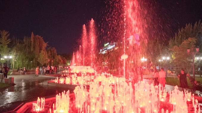 Dancing Fountains in Jerewan