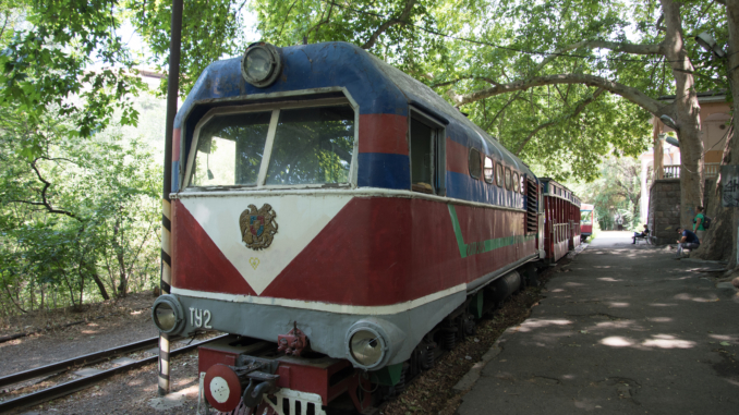 Kindereisenbahn in Jerewan