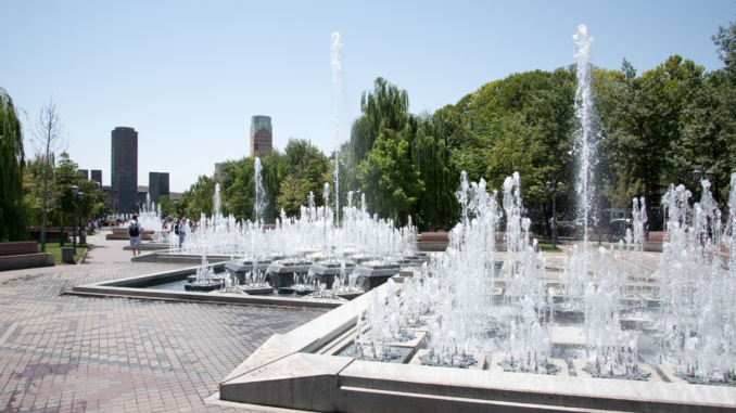 Die tanzenden Brunnen in Jerewan