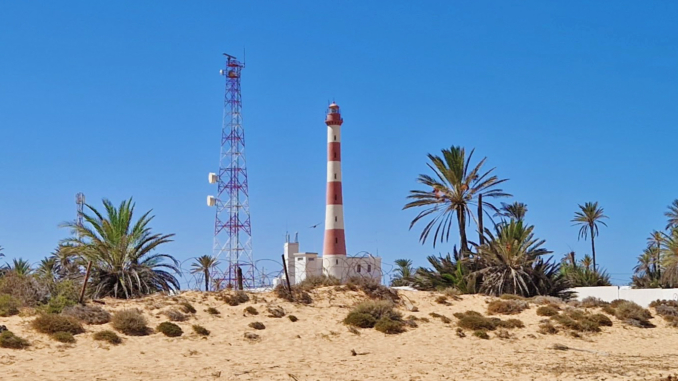 Leuchturm am Kap Tourgueness auf Djerba