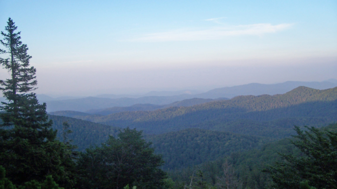 Abendstimmung im Nationalpark