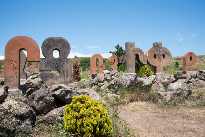 Armenisches Alphabet in Artashavan: Denkmal fr die Sprache