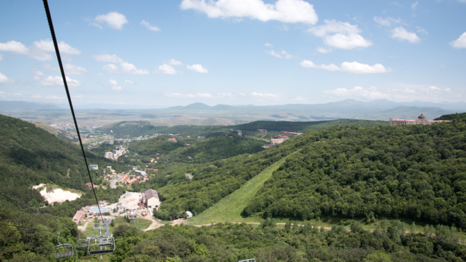 Ausblick vom Sessellift