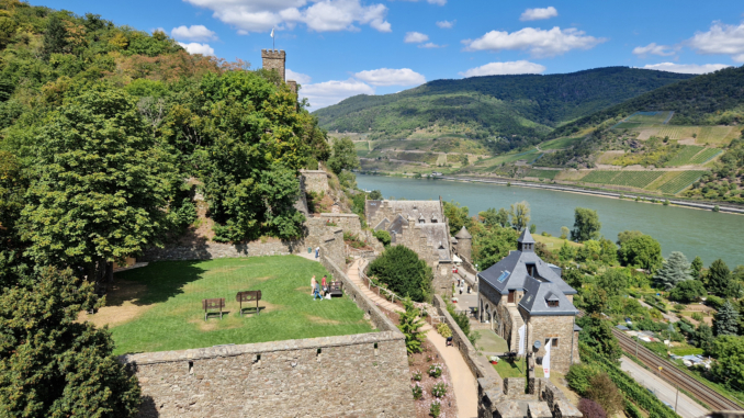 Aussicht von der Burg Reichenstein