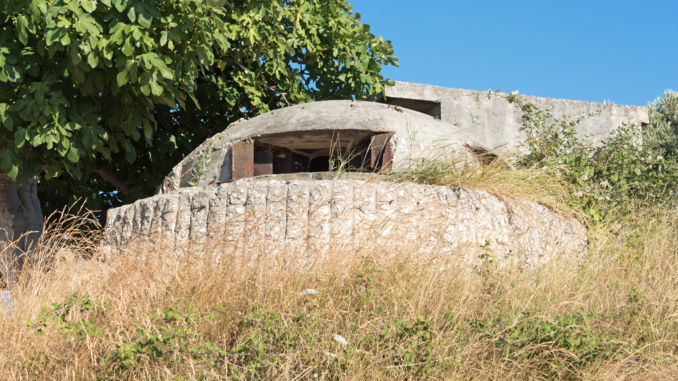Bunker in der Nähe von Vlora