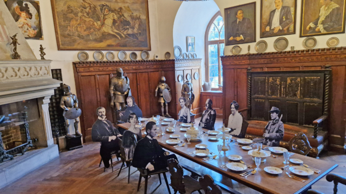 Speisesaal im Burgmuseum