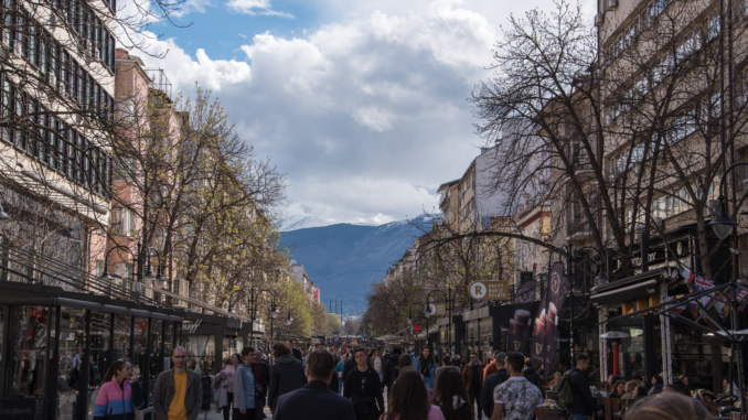 Witoscha-Boulevard in Sofia