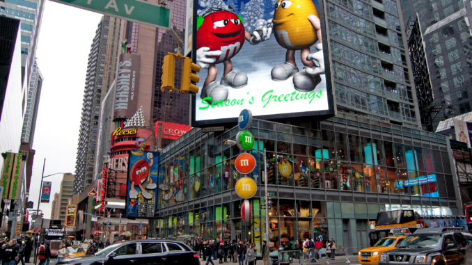 M&Ms Shop am Times Square