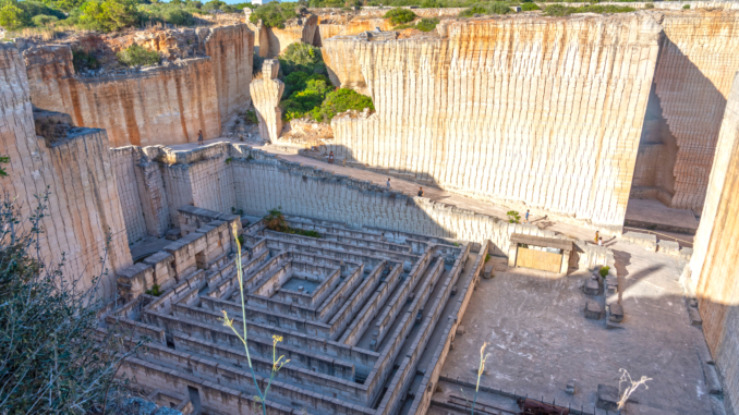 Lithica Steinbruch auf Menorca